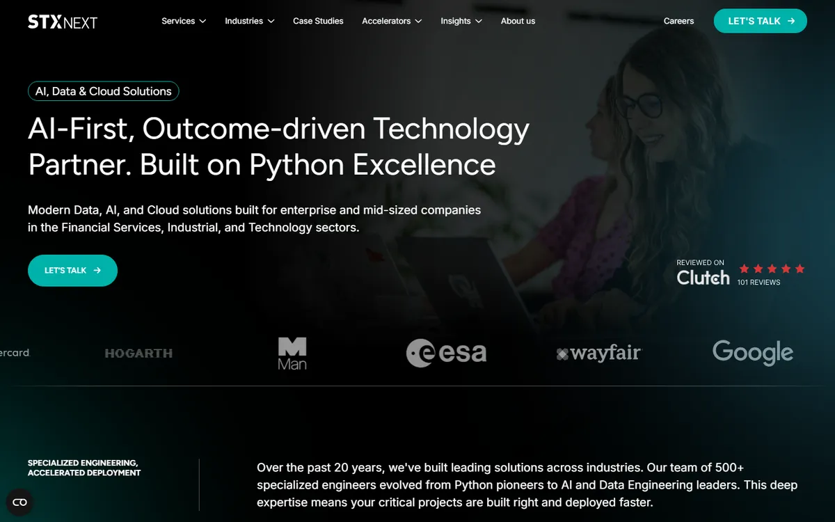 STX Next nearshore software development company