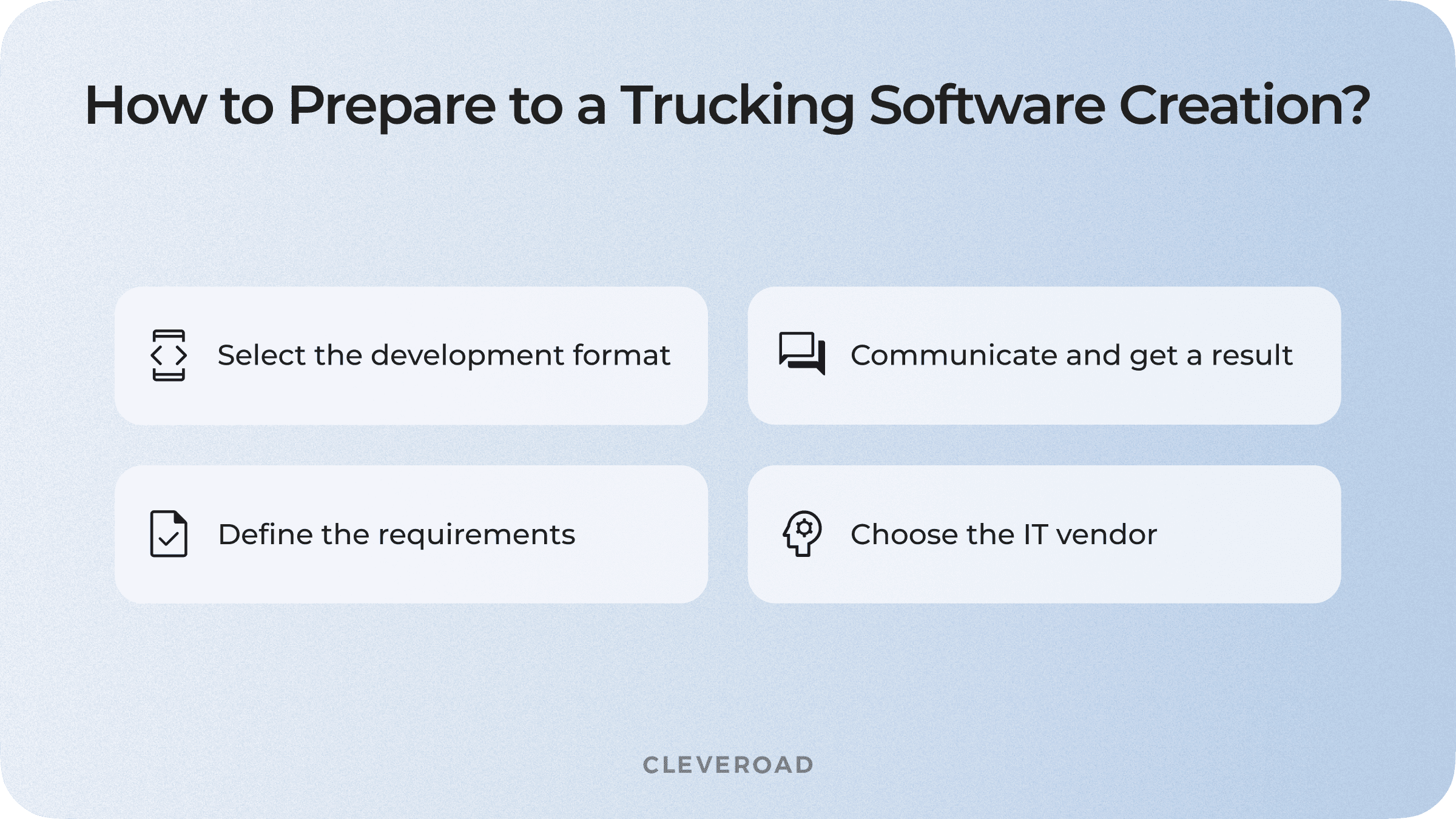 How to prepare for a transportation dispatching software development