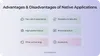 Native app advantages and disadvantages