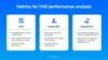 Metrics for YMS performance analysis