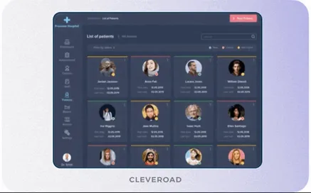 CRM system dedign concept by Cleveroad