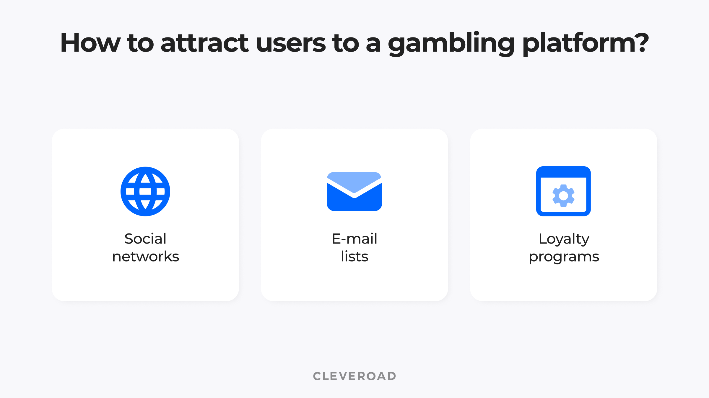 How to attract users to an online casino