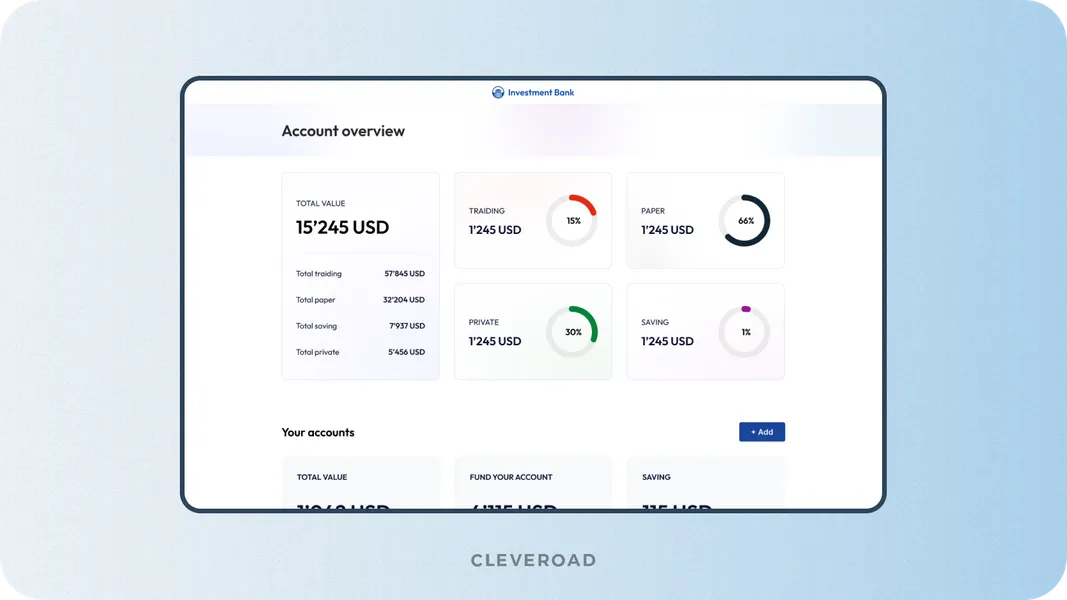 Account aggregation feature