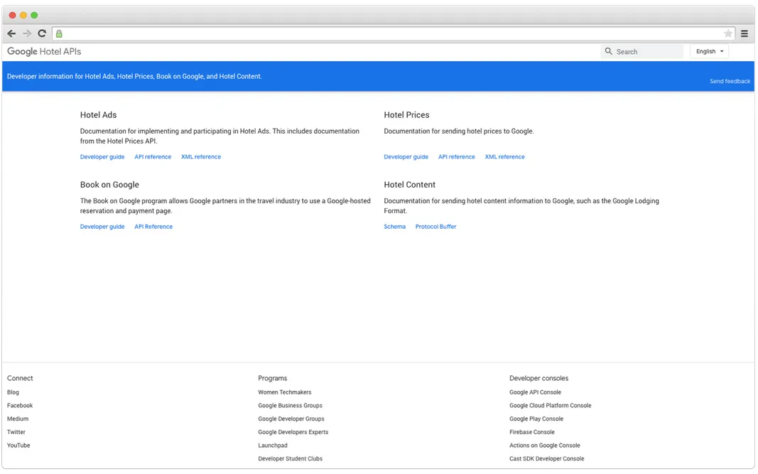Google Hotel Prices API
