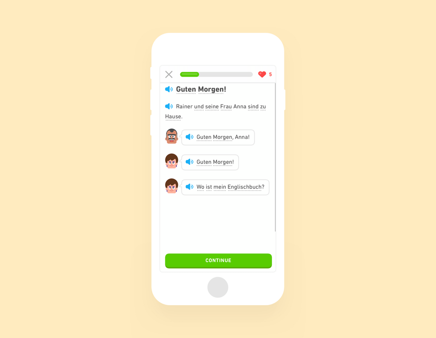 Duolingo lesson