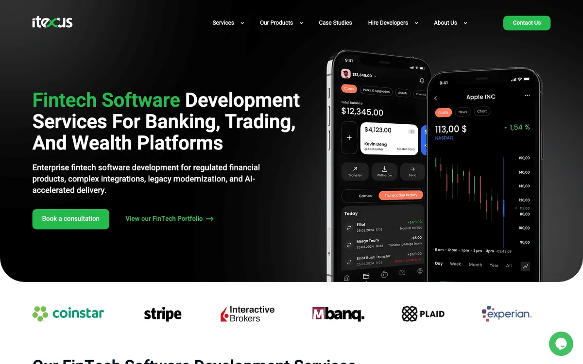 Itexus mental health app development company