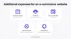 Extra e-commerce website expenses