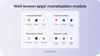 Famous video editing apps and their monetization models.