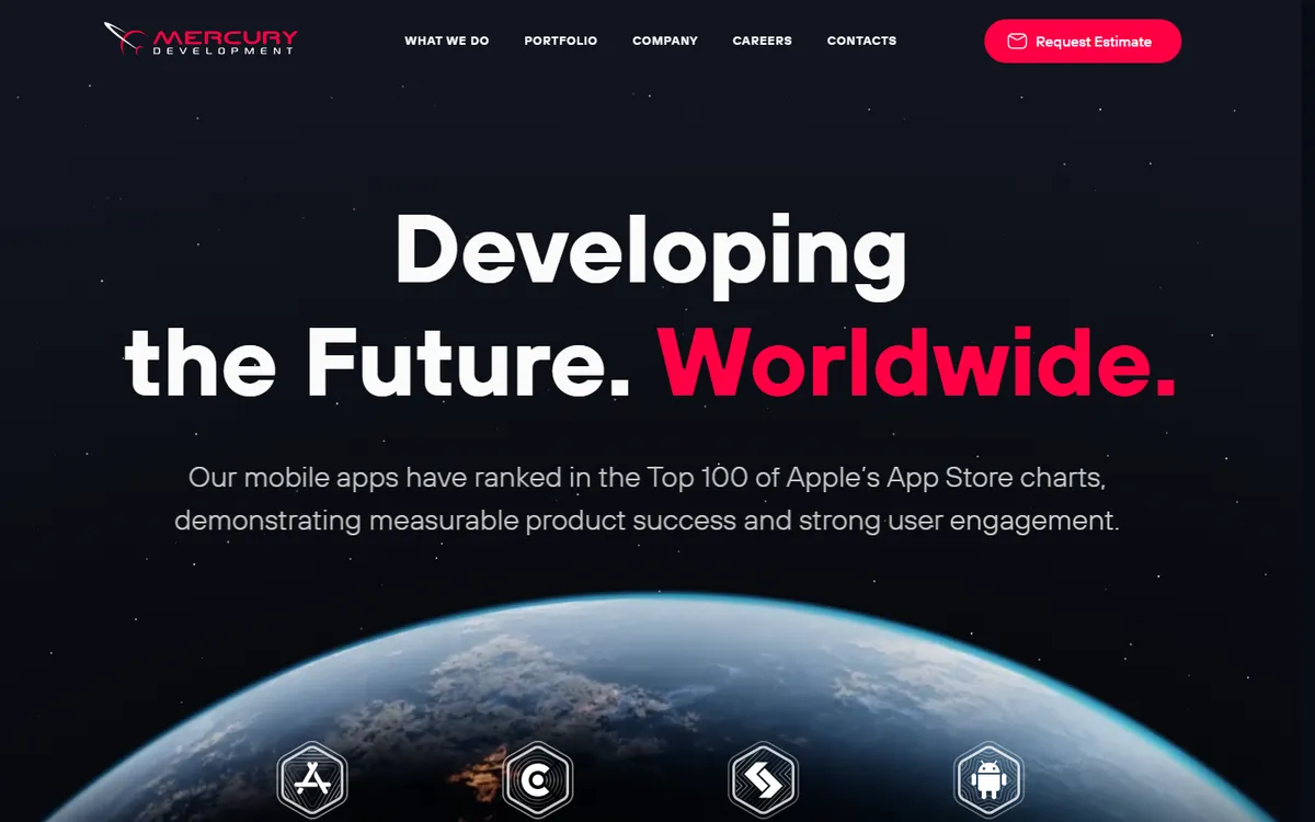 Mercury Development US education app development team