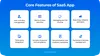 SaaS app core functionality