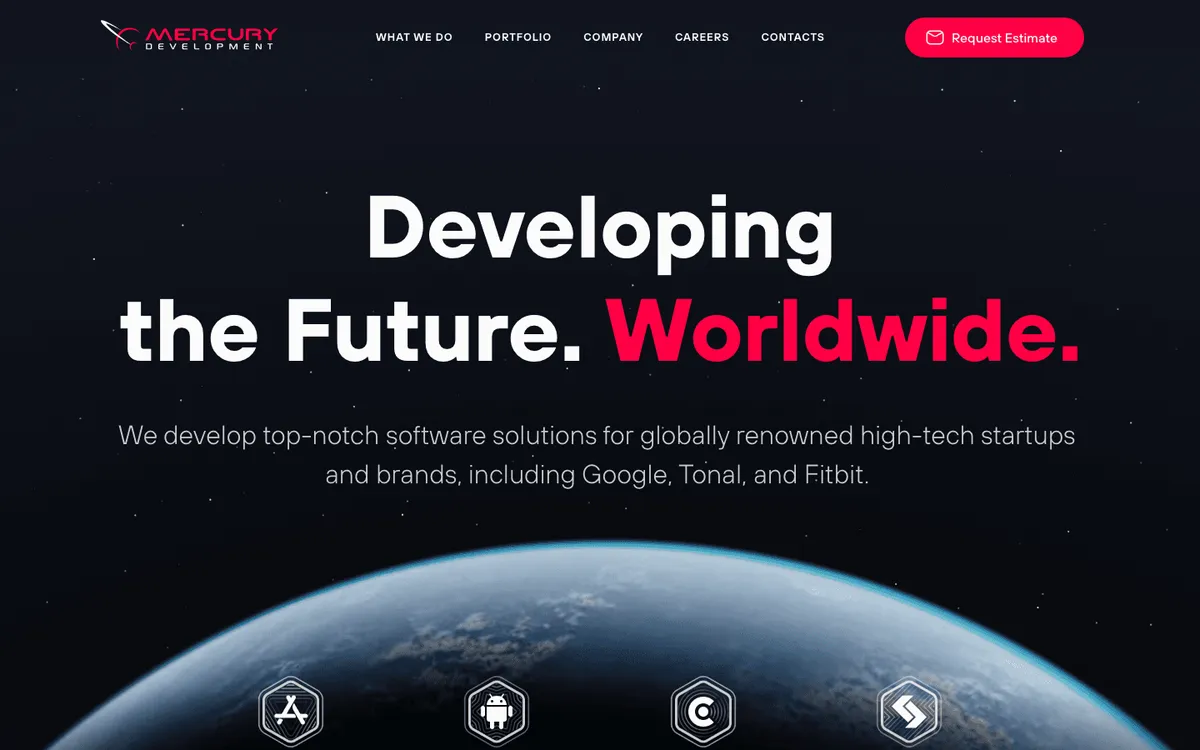 Mercury Development mental health app development company
