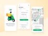 Approximate courier app design