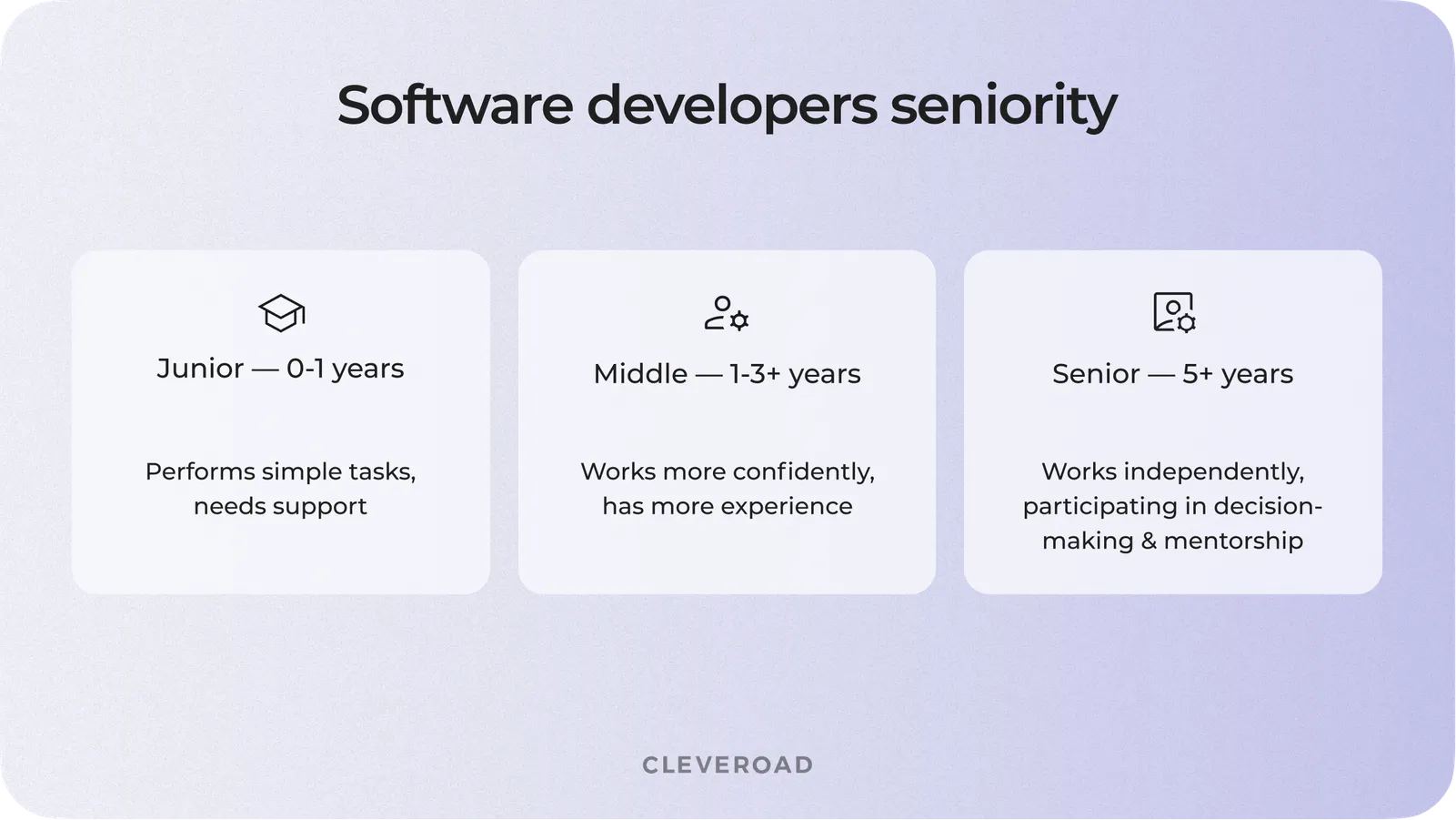 Software Developers Seniority
