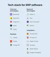 Building ERP: tech stack