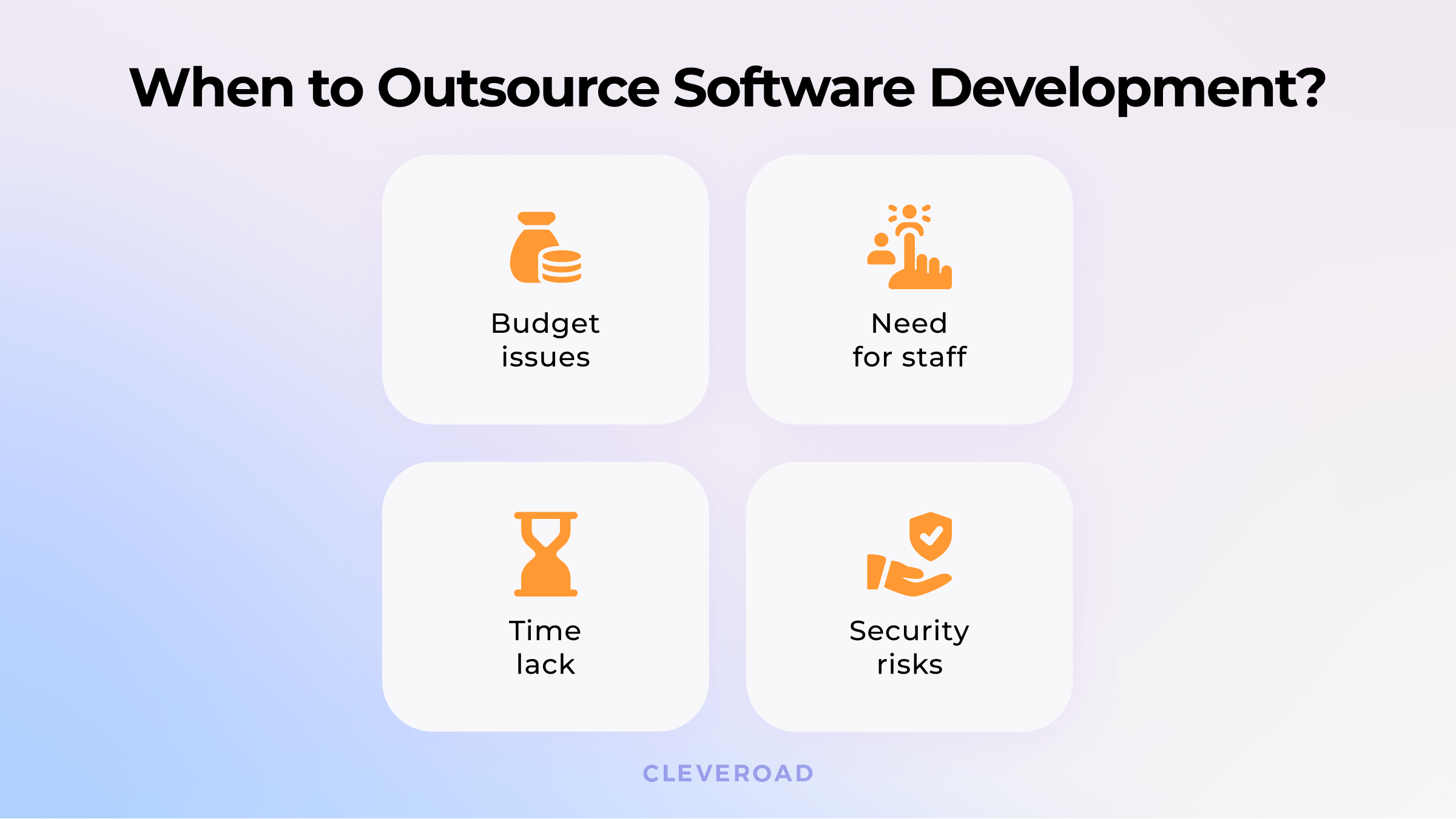 Reasons to outsource