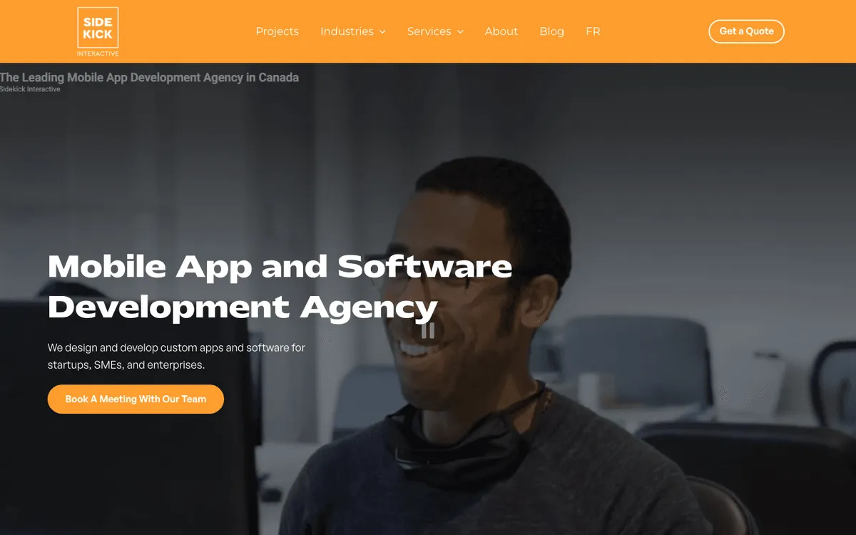 Sidekick Interactive mental health app development company