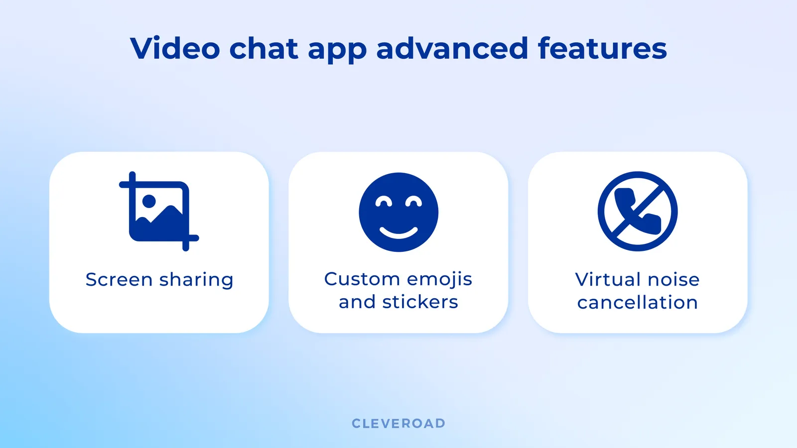 Video chat app development: advanced features