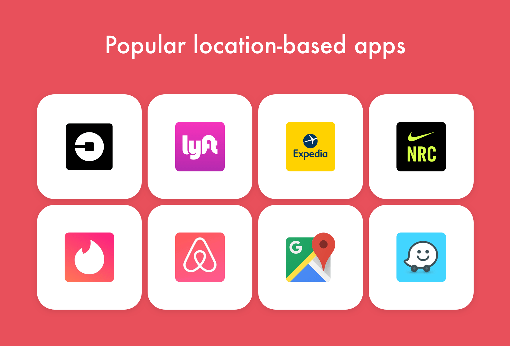 Dating app based on location