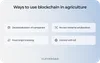blockchain use cases in agriculture