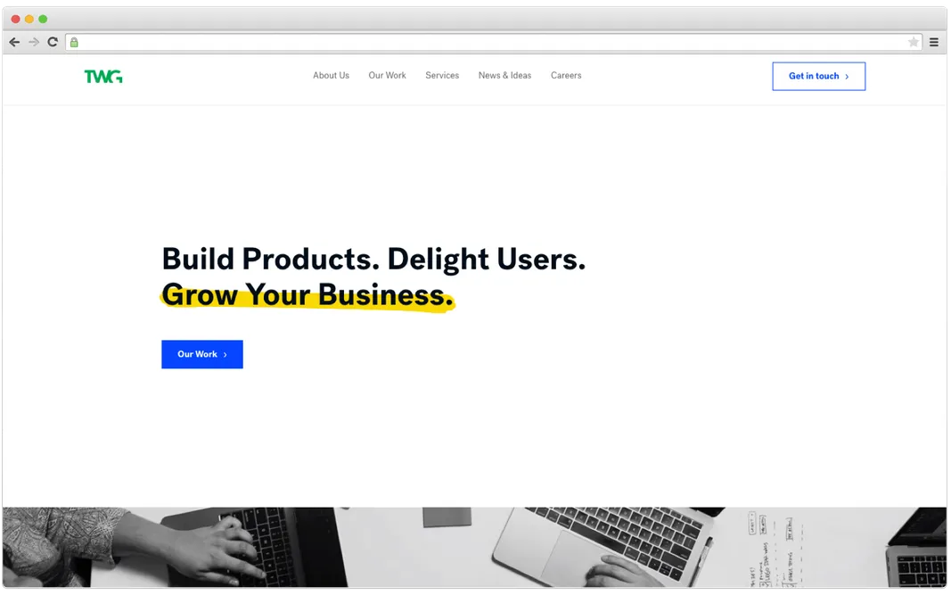 Software development companies in Toronto. TWG