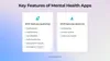 MVP features for menatl health app development