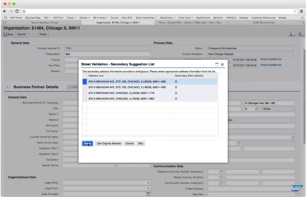How quality management module looks in SAP
