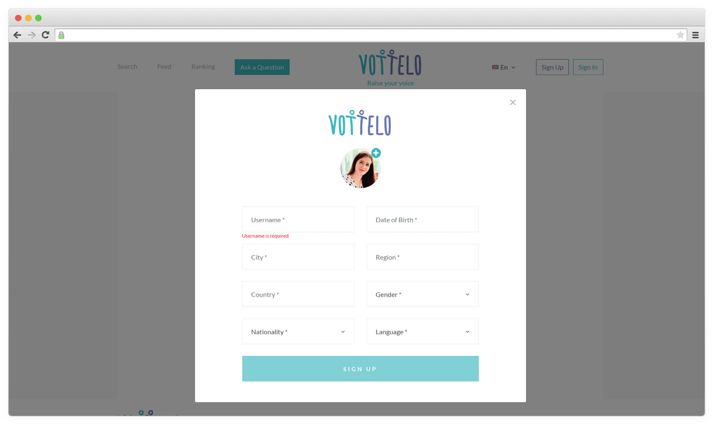 How we developed Vottelo