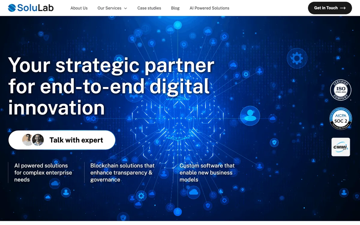 SoluLab healthcare RAG development company