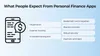 Financial apps: user expectation