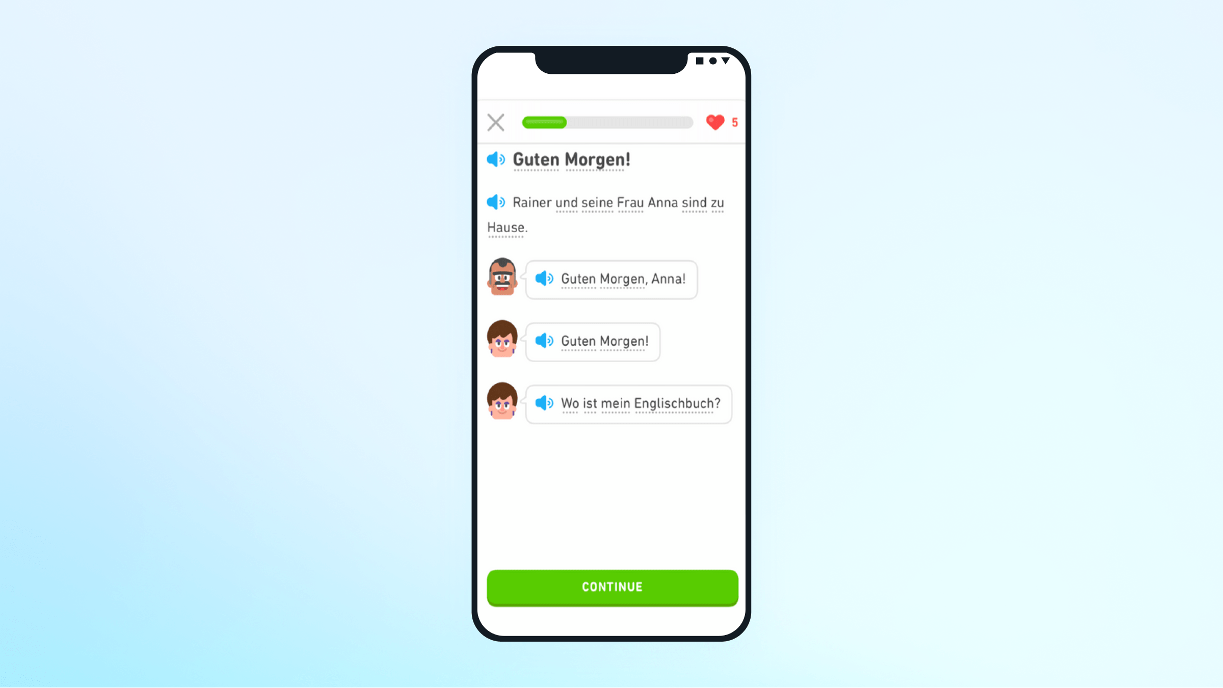 Duolingo lesson