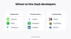 Where to hire SaaS developers