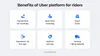Benefits of Uber Taxi for riders