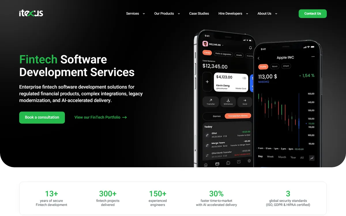 Itexus web development company