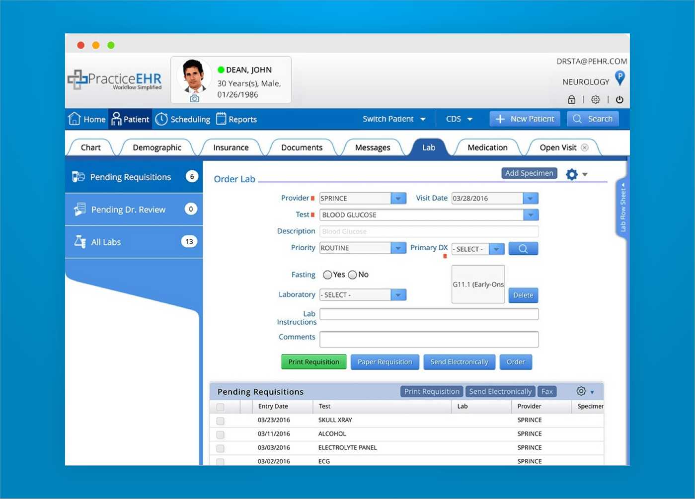 How to create EHR software with labs integration