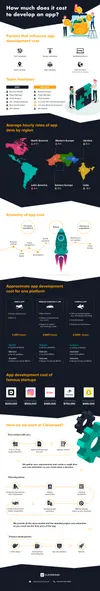 How much does it cost to create a app infographic