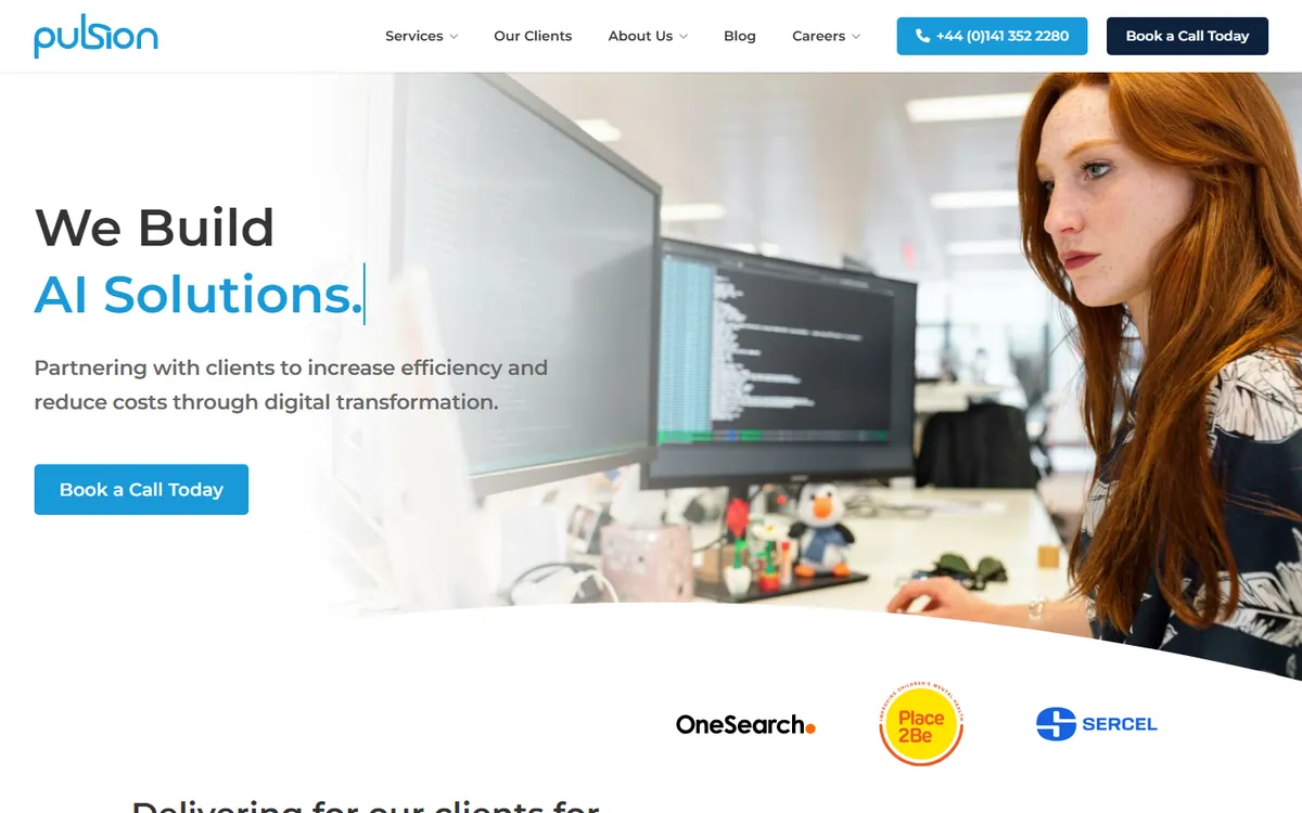 Pulsion Technology UK staff augmentation team