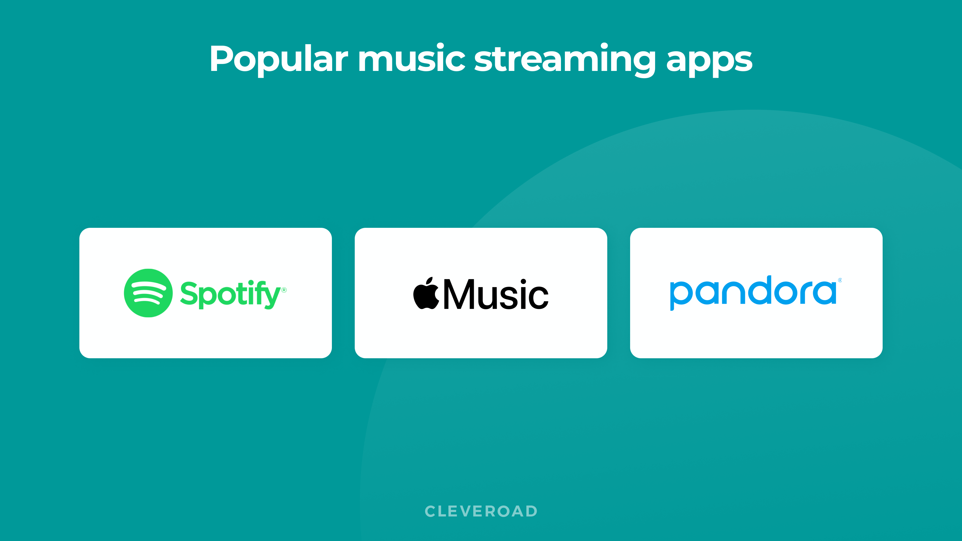How to make a music streaming app: Popular services