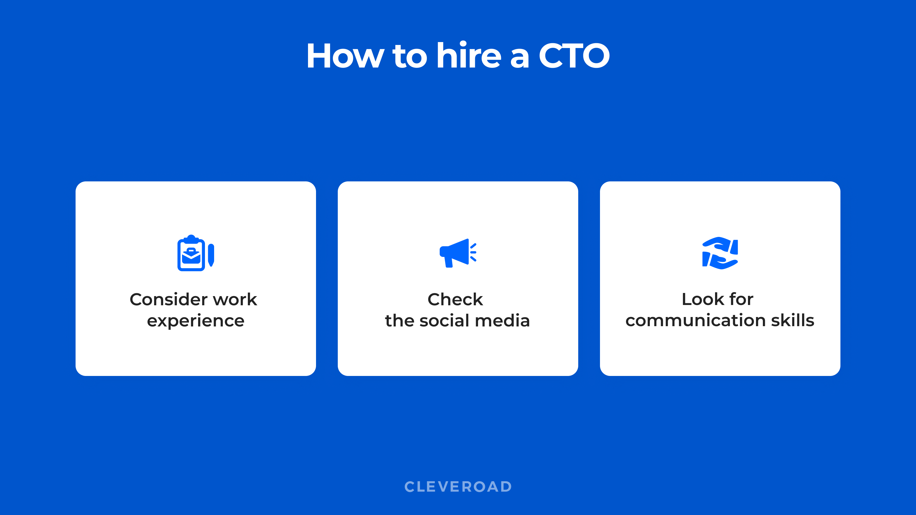 How to hire a CTO