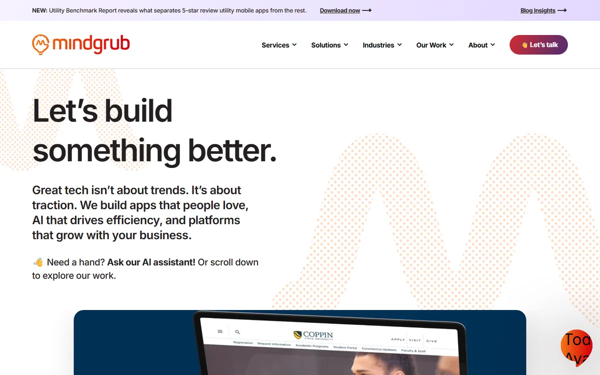 Mindgrub mobile app development company in the USA