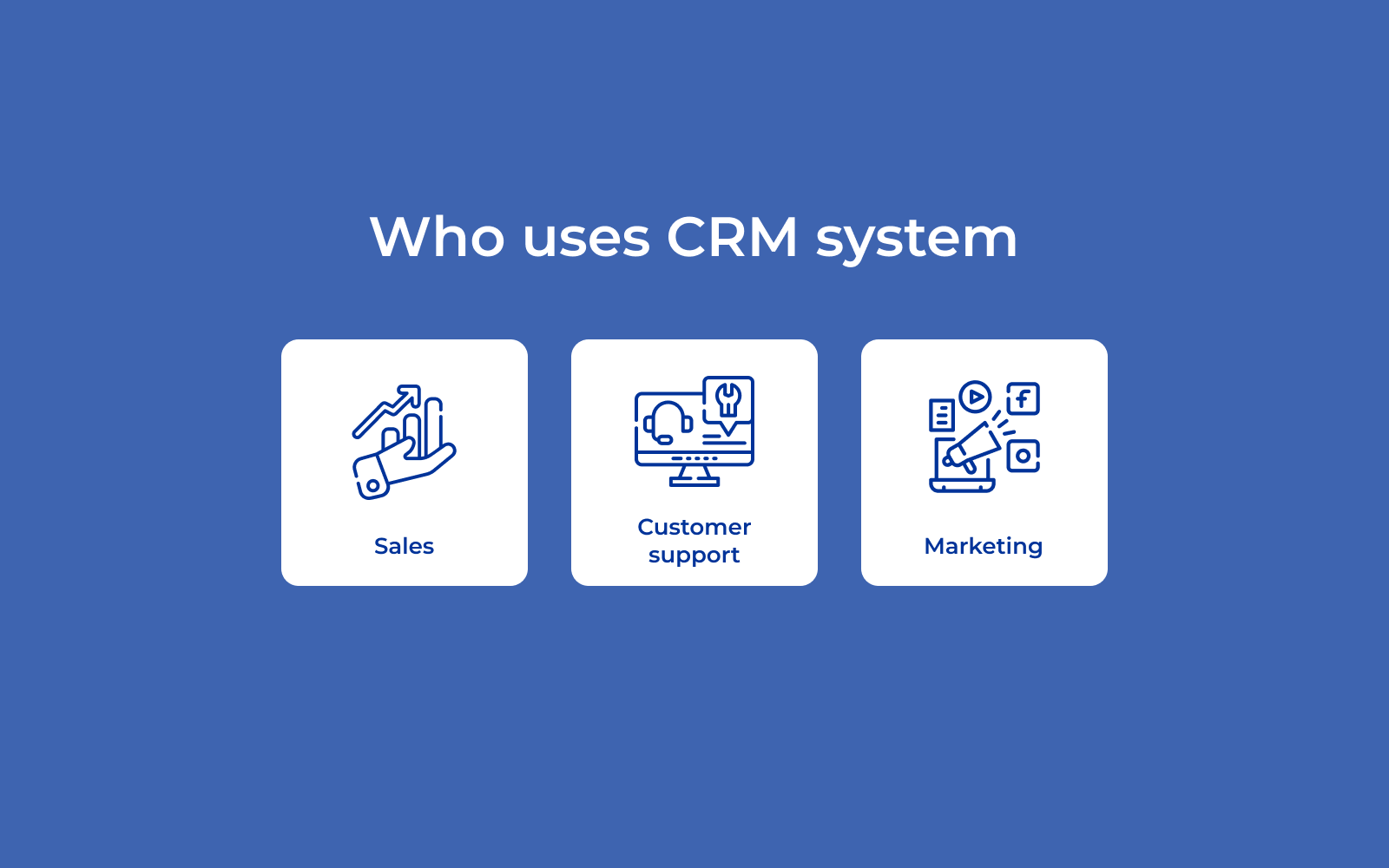 Who utilize CRM software