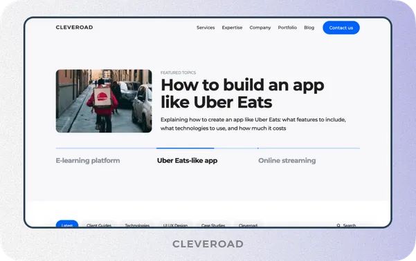 R&D blog by Cleveroad