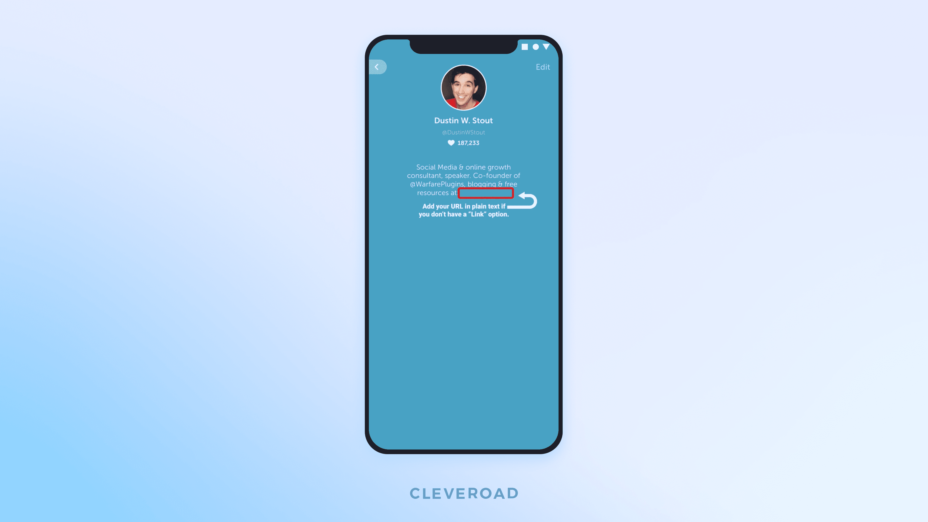 Profile in a streaming app