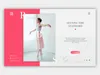 Landing page design