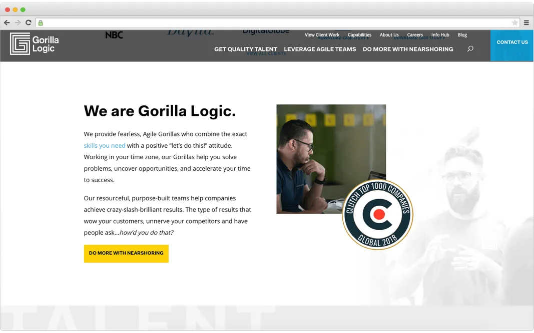 Ecommerce development company: Gorilla Logic
