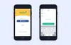 Glovo login screen design