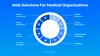 Healthcare web solutions and functions they can perform