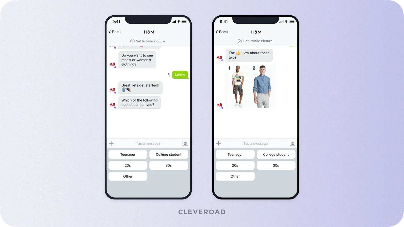 Chatbots in business: H&M use case