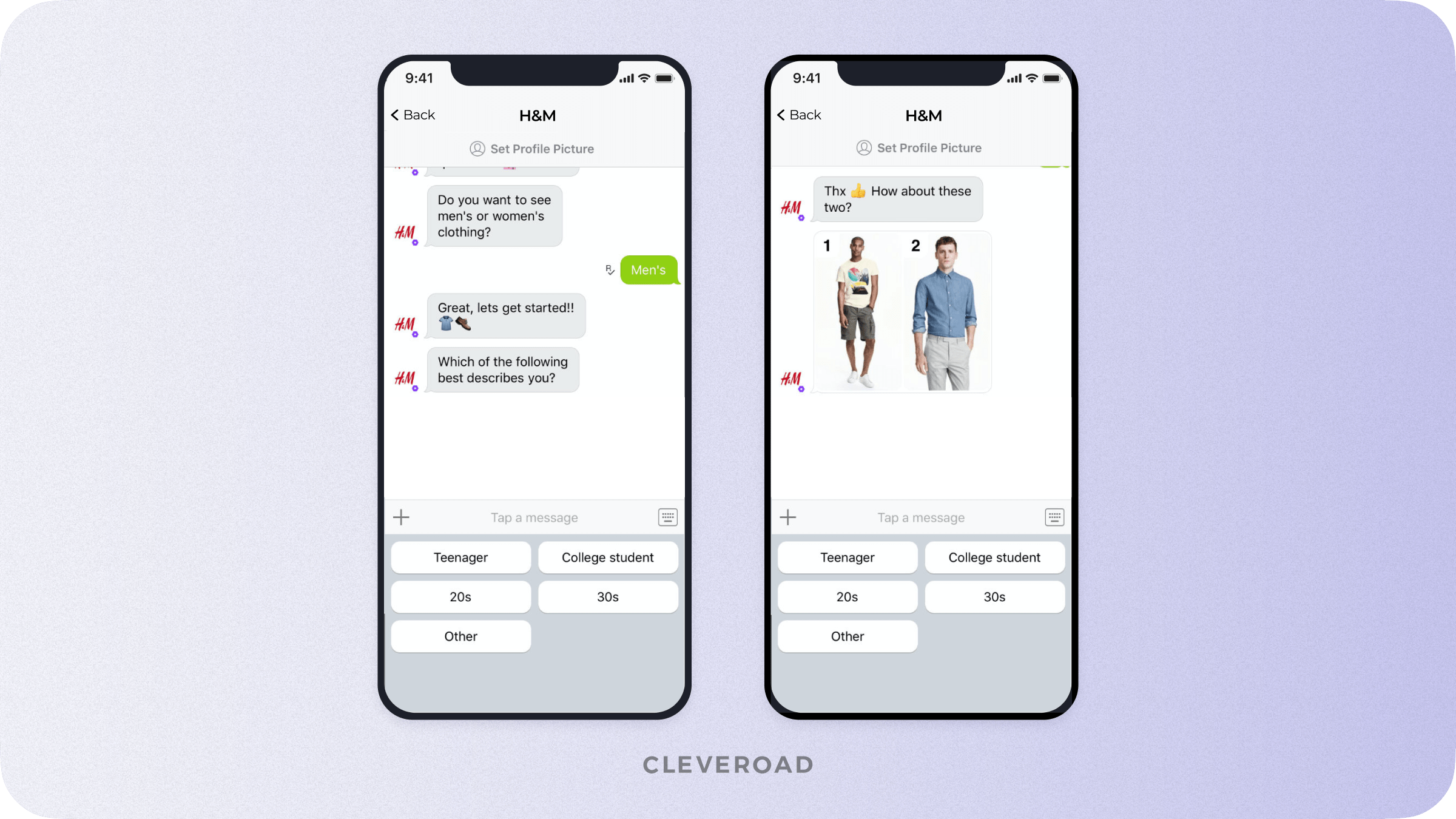 Chatbots in business: H&M use case