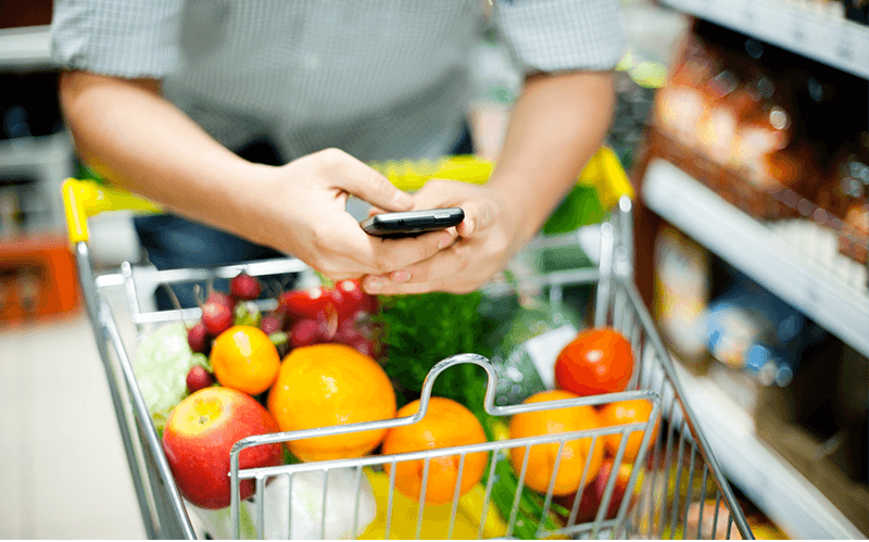 how to develop a diet and nutrition app food tracker grocery shopping list