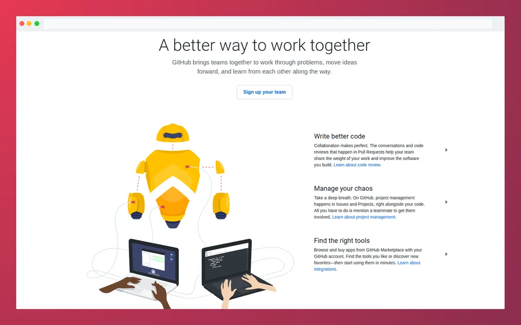 Why use GitHub?